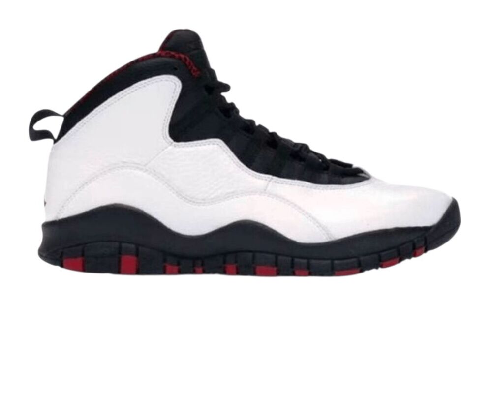 NIKE Air Jordan 10 Retro 'Chicago Bulls' Sneakers GS Size 7Y